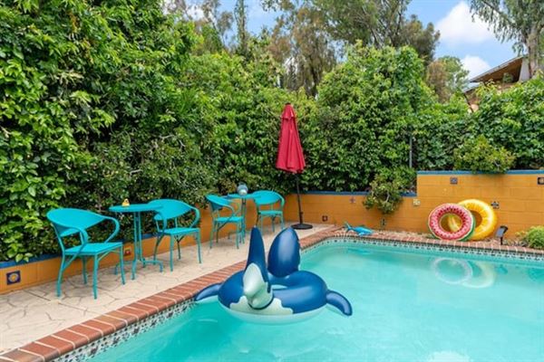 Large Ranch Style House with POOL & KOI POND (8/22/2024 - Credits: Drew DiFonzo Marks)