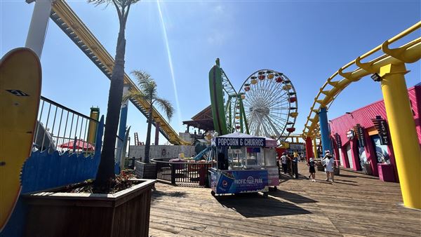 Santa Monica State Beach (SB) / Pacific Park Santa Monica Pier (10/2/2024 - Credits: Brandy Davis)