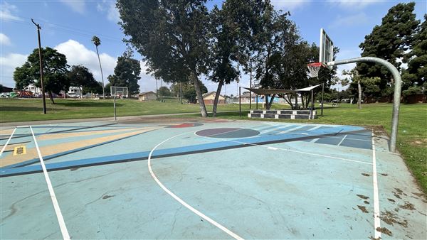 Edward Vincent Park - Basketball Court (10/17/2024 - Credits: Brandy Davis)