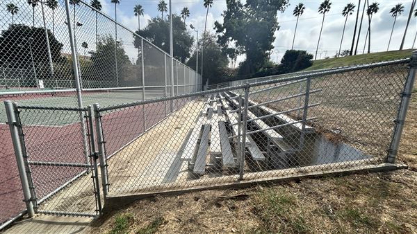 Edward Vincent Park - Tennis Courts (10/17/2024 - Credits: Brandy Davis)