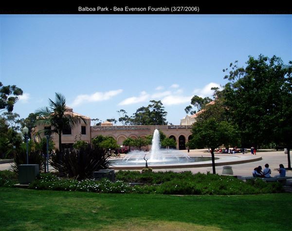 Balboa Park (3/27/2007 - Credits: San Diego Film Commision)
