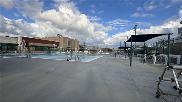 Los Angeles Valley College - LAVC - Swimming Pool across from South Gym (3/10/2025 - Credits: Brandy Davis)
