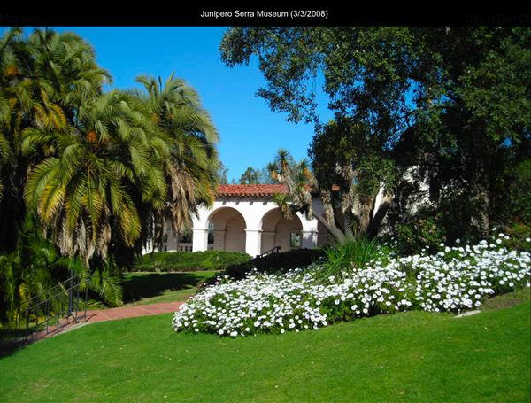 Junipero Serra Museum (3/3/2008 - Credits: San Diego Film Commision)