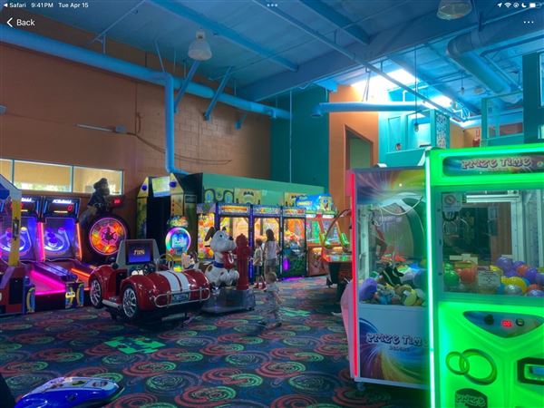 Family Fun Center w/ Arcade, Restaurant, and Giant Play Structure (4/16/2025 - Credits: submitted by: Bradley Coburn)