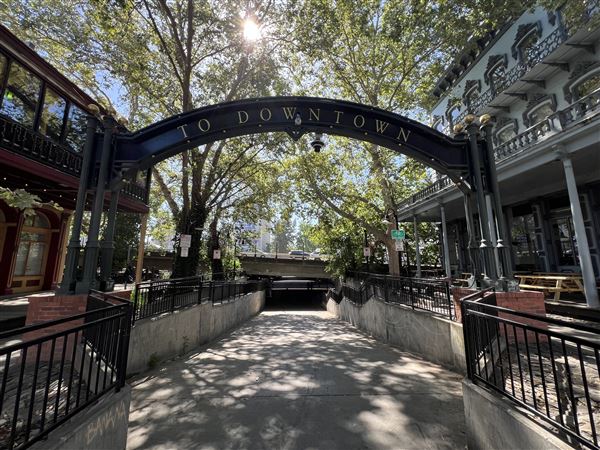 Downtown Sacramento - Old Sacramento Downtown Tunnel (6/12/2024 - Credits: Sacramento Film Office)