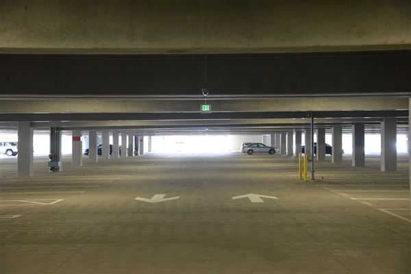 College of the Canyons - Lot 7 Parking Structure (3/21/2019 - Credits: Leo Fialho)