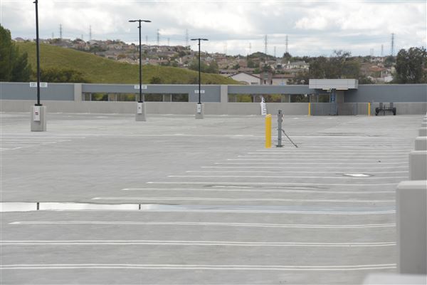 College of the Canyons - Lot 7 Parking Structure (3/21/2019 - Credits: Leo Fialho)