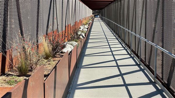 Mark Ridley Thomas Bridge located Kenneth Hahn State Recreational Area (SRA) (10/5/2021 - Credits: Leo Fialho)