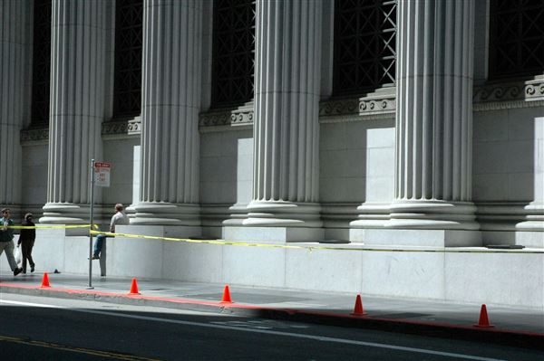 Financial District, San Francisco - Sansome at California (10/29/2025 - Credits: San Francisco City & County Film Commission)