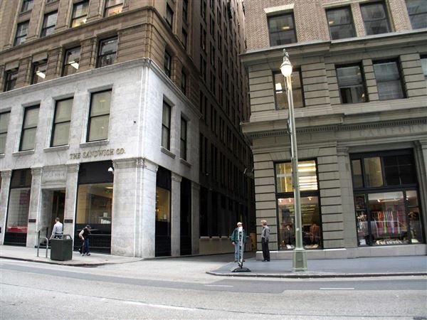 Financial District, San Francisco - Treasury Alley (10/29/2025 - Credits: San Francisco City & County Film Commission)