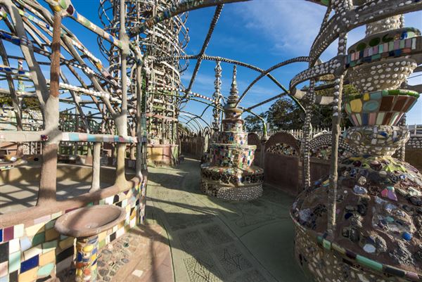 Watts Towers of Simon Rodia State Historic Park (SHP) / Watts Tower Art Center (11/7/2016 - Credits: Brian Baer)