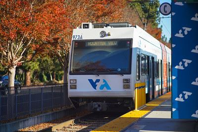 VTA Lightrail Stations - Mountain View (1/22/2026 - Credits: Valley Transport Authority / VTA)