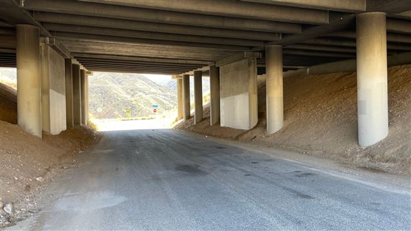 Valley Canyon Rd at Stonecrest Rd (9/9/2023 - Credits: Leo Fialho)