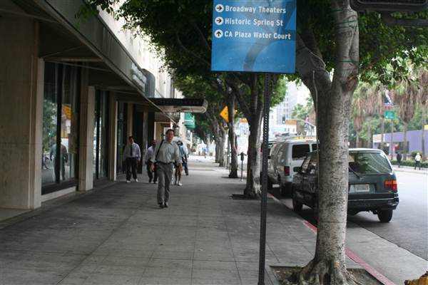 Olive St. between 5th and 6th St. (9/1/2010 - Credits: Lindsay Mizrahi)