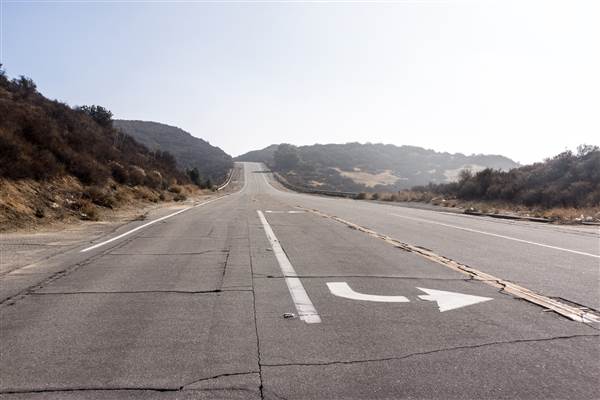 Templin Highway - Angeles National Forest (1/26/2015)