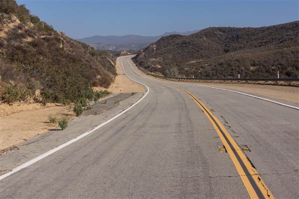 Templin Highway - Angeles National Forest (1/26/2015)