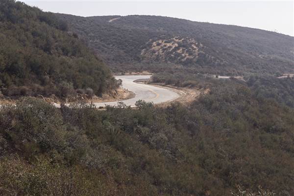 Templin Highway - Angeles National Forest (1/26/2015)