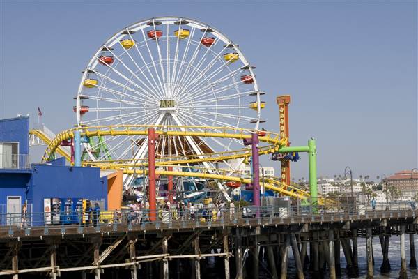 Pacific Park Santa Monica Pier (2/16/2015)