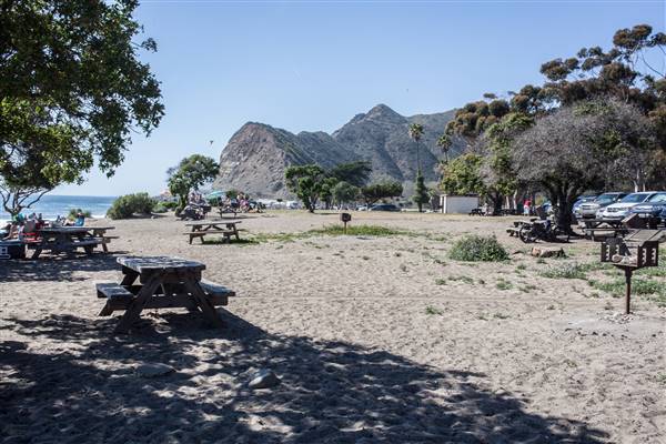 Sycamore Cove State Beach (SB) & Campground @ Point Mugu State Park (SP) - CFC (4/1/2016 - Credits: Photo courtesy of Gillian Bissonnette, California Film Commission)