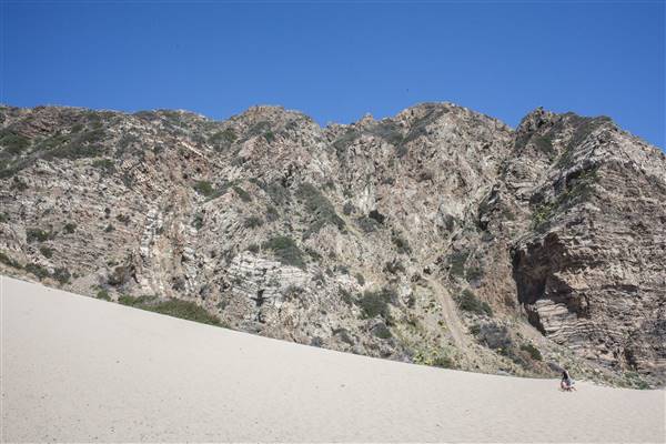 Point Mugu State Park (SP) – Sandy Dune (4/1/2016 - Credits: Photo courtesy of Gillian Bissonnette, California Film Commission)