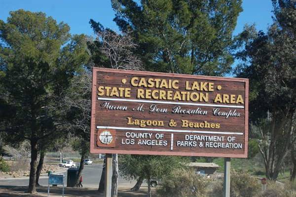 Castaic Lake State Recreation Area (SRA) - lake administered by Los Angeles County (4/5/2016)