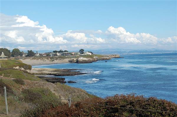 Natural Bridges State Beach (SB) (10/1/2006 - Credits: By Larry McElhiney (Created this image on Honeymoon in Santa Cruz, CA) [CC BY-SA 2.5 (http://creativecommons.org/licenses/by-sa/2.5)], via Wikimedia Commons)