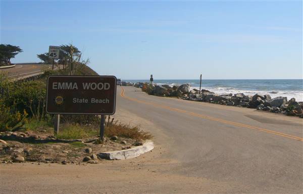 Emma Wood State Beach (SB) (10/28/2010 - Credits: By DillyLynn (Own work) [Copyrighted free use, CC BY-SA 3.0 (http://creativecommons.org/licenses/by-sa/3.0) or GFDL (http://www.gnu.org/copyleft/fdl.html)], via Wikimedia Commons)