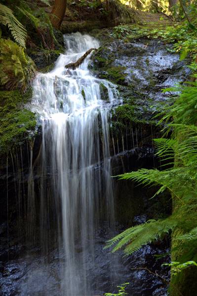 Russian Gulch State Park (SP) / Russian Gulch Bridge - Highway 1 (9/5/2013 - Credits: "Waterfall at Russian Gulch State Park" by Flickr User: Hharryus (CC BY-NC-ND 2.0)[https://creativecommons.org/licenses/by-nc-nd/2.0/legalcode] https://www.flickr.com/photos/8810508@N06/)