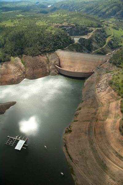 Lake McClure & Barrett Cove Recreation Area (3/2/2015 - Credits: Photo courtesy of California Department of Water Resources)