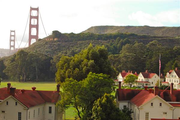 Fort Baker (11/18/2012 - Credits: "Cavallo Point" by Todd Lappin (CC BY-NC 2.0)[https://creativecommons.org/licenses/by-nc/2.0/legalcode] https://www.flickr.com/photos/telstar/)