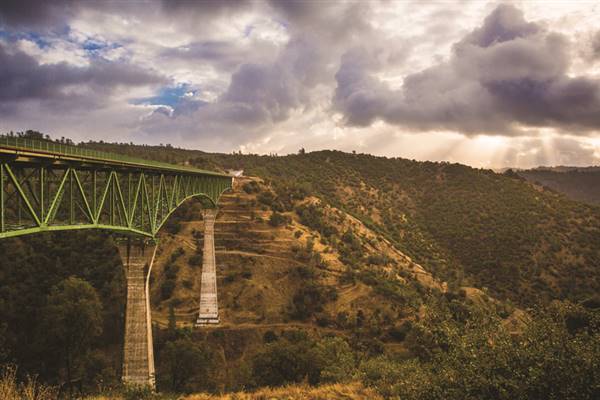 Foresthill Bridge aka Auburn-Foresthill Bridge or Auburn Bridge (4/18/2017 - Credits: Eric Bergen)