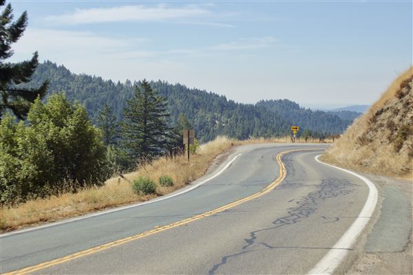 Highway 20 - Fort Bragg-Willits Rd. (9/3/2018 - Credits: Kellen Lim)