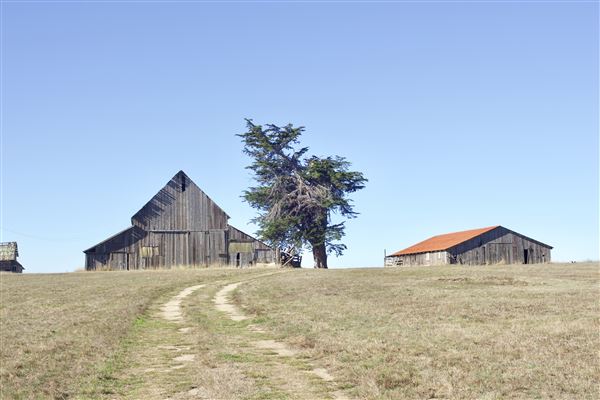 Historic Barns at Spring-Ranch Preserve located in Van Damme State Park (SP) (11/6/2018 - Credits: Kellen Lim)