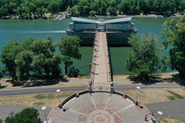 Matsui Waterfront Park / Sacramento River Water Intake Structure (6/29/2020)