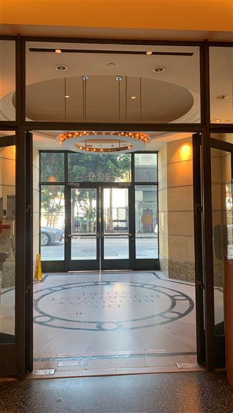 Junipero Serra State Building - Department of General Services (DGS) - Lobby Entrance (8/3/2022 - Credits: Brandy Davis)