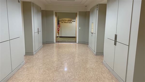 Junipero Serra State Building - Department of General Services (DGS) - Pacific Ocean Conference Rm & Hallways & Elevators (8/3/2022 - Credits: Brandy Davis)