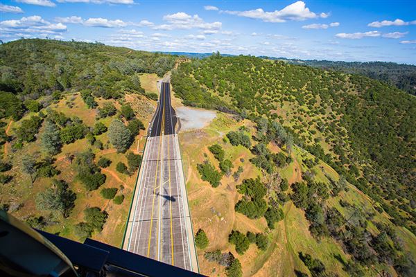 Foresthill Bridge aka Auburn-Foresthill Bridge or Auburn Bridge (4/15/2020 - Credits: Placer County)