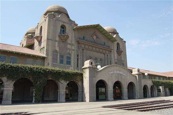 San Bernardino Santa Fe Depot (2/5/2024 - Credits: Photo Courtesy of Amtrak)