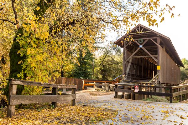 Felton Covered Bridge County Park - Felton Covered Bridge (1/1/2018 - Credits: Garrick Ramirez - 2018)