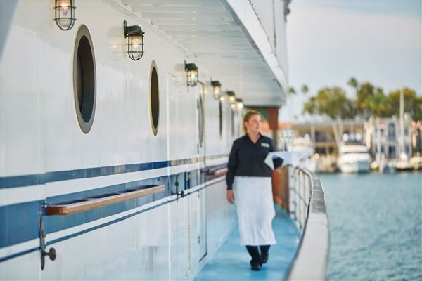 Wild Goose @ Newport Harbor - John Wayne's former Private Yacht - City Cruises (5/14/2024 - Credits: Photo Courtesy of City Experiences)