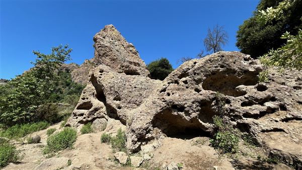 Malibu Creek State Park (SP) - Rock Wall (6/26/2024 - Credits: Brandy Davis)
