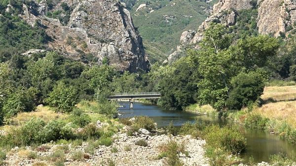 Malibu Creek State Park (SP) - Scenic Views from trail (6/26/2024 - Credits: Brandy Davis)