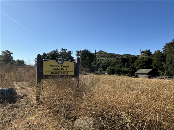 Malibu Creek State Park (SP) - Reagan Ranch Parking (7/31/2024 - Credits: Brandy Davis)