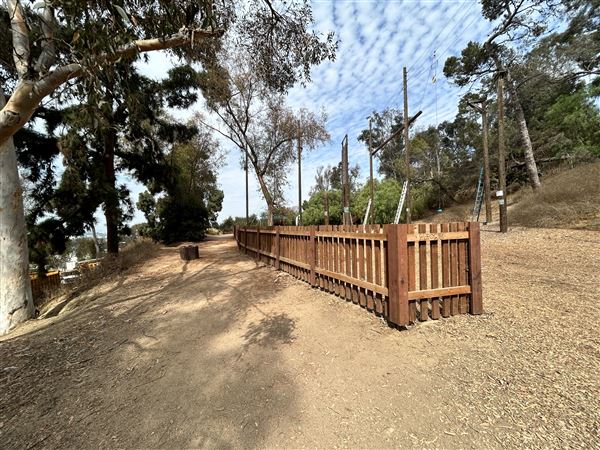 Culver City Park Bill Botts Field - The path up to baseball fields. (10/4/2024 - Credits: Brandy Davis)