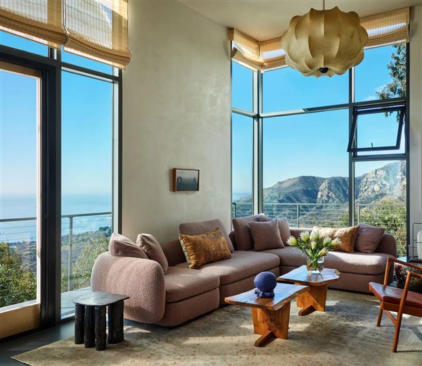 Serene Malibu Villa with Ocean and Mountain Views (11/4/2024 - Credits: Roger Davis)