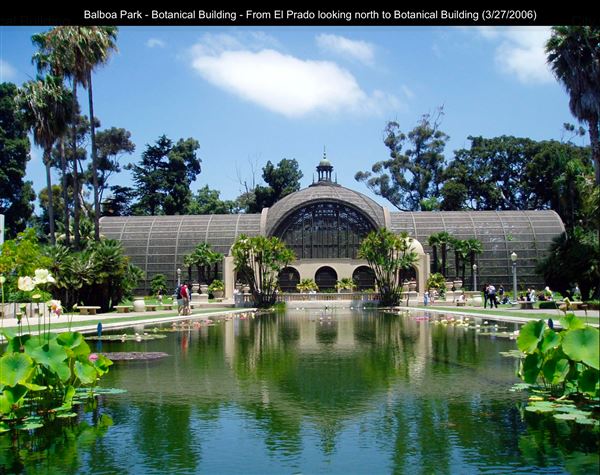 Botanical Building and Gardens - Balboa Park (7/7/2017 - Credits: Richard Benton)