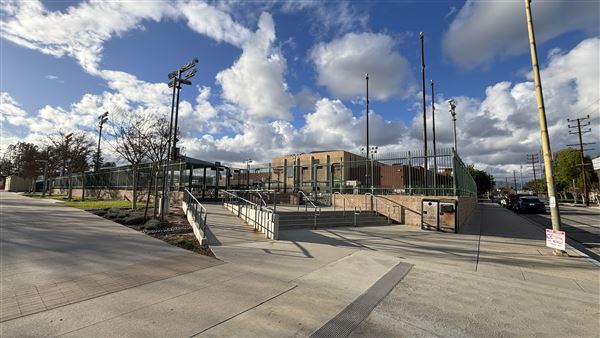 Los Angeles Valley College - LAVC - Swimming Pool across from South Gym (3/10/2025 - Credits: Brandy Davis)