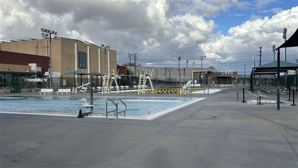Los Angeles Valley College - LAVC - Swimming Pool across from South Gym (3/10/2025 - Credits: Brandy Davis)