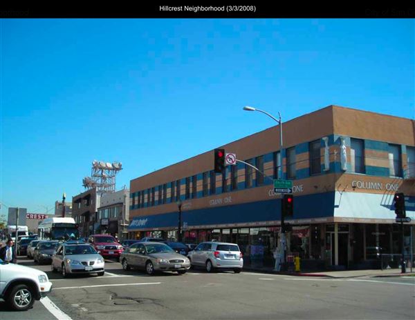 Hillcrest Neighborhood (3/3/2008 - Credits: San Diego Film Commision)