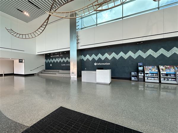 San Diego International Airport - Terminal 2 (4/26/2025 - Credits: Brandy Davis)